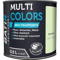 Peinture multi colors multi-supports BATIR satin argile - Gedimat