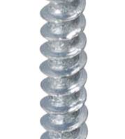 Vis agglo tête ronde Pozidriv en acier zingué blanc 5 x 20 mm - Gedimat - NORAIL