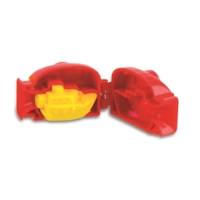 Kit de pâte à modeler en mallette contenant 6 bâtonnets et 13 accessoires “ville”. 100 g - PRIMO