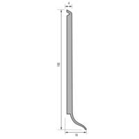 Plinthe PVC semi-rigide - 100 mm x 2.20 m - Gedimat - DINAC