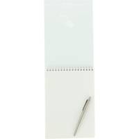 Bloc sténo spiralé 14,8 x 21 cm 180 pages 60g uni blanc - CONQUÉRANT