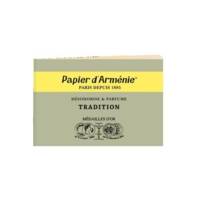 Carnet de 12 feuilles de 3 lamelles parfum TRADITION