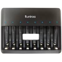 Chargeur RAPIDE pour 1 à 8 Piles Ni-MH 1.2V AA AAA
