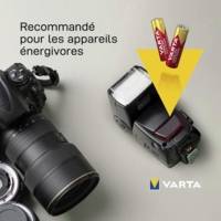 Pack de 4 piles Longlife Max Power AA Mignon LR06