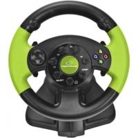 Volant Gaming High Octane avec pédales USB PC PlayStation 3 Xbox 360