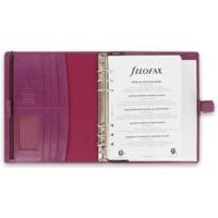 Agenda organiseur "Finsbury" format A5 semaine sur 2 pages Framboise