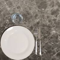 Table pied noir 120x70cm indra - intérieur - RestooTab