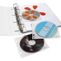 Lot de 10 Étui de protection Cover File CD/DVD en polypropylène transparent - DURABLE