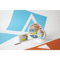 Aquarelle Fine Boîte Ronde en Métal 12 Demi-Godets