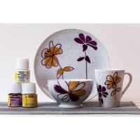 Flacon 45 ml Peinture P150 porcelaine Coloris Bleu opalin