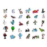 Puzzle en Bois Chutes d'eau dans un jardin japonais