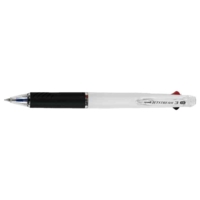 Stylo roller à encre gel JETSTREAM 3 "3 Colours" Blanc