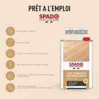 Bidon 1 l cire nourrissante parquets bois clairs