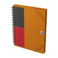 MEETINGBOOK A5+ 90g lignée 6mm couverture polypro - OXFORD