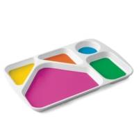 Plateau à 5 compartiments