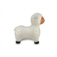 Animal rebondissant mouton blanc avec pompe