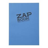 Zap book bloc d'esquisse recyclé 10,5x14,8 uni 80g 160 feuilles couvertures aléatoires