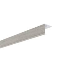Profilé d'angle extérieur alu chêne clair - Gedimat - MEP