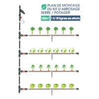 Kit arrosage pour serre et potager de 50 à 100 m² – Serres Tonneau