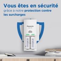 Eneloop Chargeur Compact Charger BW-CC50 avec 2xAA 2000 mAh