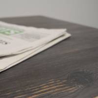 Mange-debout pied noir 60x60cm pin ancien - intérieur - RestooTab