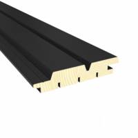 Bardage bois douglas ESSENTIEL profil Aztek charbon - Gedimat