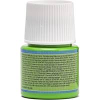 Flacon 45 ml Peinture Setacolor pour tissus clairs VERT LUMIER