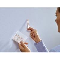 Pack 9 Languettes Powerstrips Adhésives Papier peint - Plâtre 0,5Kg