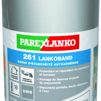 Bande d'étanchéité 261 LANKOBAND gris - Gedimat