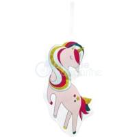 Kit Créatif Enfant - Doudou en coton Imprimé à Peindre - SIMONE LA LICORNE