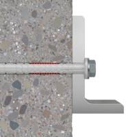 Cheville rallongée DUOXPAND 10 x 140 avec vis à tête hexagonale en acier électrozingué - Gedimat - FISCHER