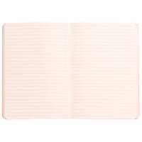 Carnet souple FRAMBOISE A5 ligné 160p pap ivoire Clf 90g ferm. élast.