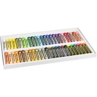 Boîte 50 Pastels à l'huile PHN 60mm Diam 8mm 38+6 Fluos et 6 Métalliques