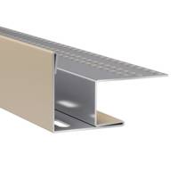 Profil de linteau et de départ pose verticale HARDIE VL PLANK blanc arctique - Gedimat - JAMES HARDIE
