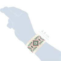 Boîte Pix Trésor 2 Bracelets à Coudre Rose - Blanc
