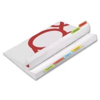 Sachet de 72 Index de Signalisation Repositionnables 12 x 25 mm Assortis