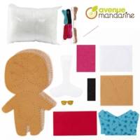 Little Couz'IN, Enzo le bouledogue - Marron - AVENUE MANDARINE