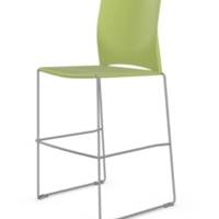 Tabouret de bar BEW assise et dossier - Mobilier - Collectivité