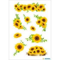 Etui 27 Stickers Fleurs pour Enfants Tournesols - HERMA