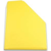 Lot de 3 Porte-revues PVC dos 7 cm Tonic Rouge/Blanc/Vert