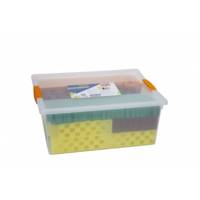 Cales crantées pour la pose de planchers et terrasses en bois - boîte de 245 pièces - Gedimat