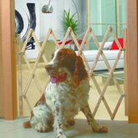 Barrière de protection STOP FIX pour animaux bois brut - Gedimat - NORDLINGER