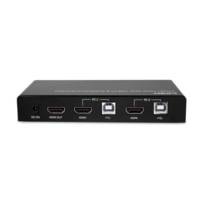 Switch KVM HDMI 4K60, USB 2.0 & Audio, 2 ports
