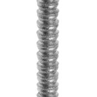 Pointe annelée tête plastique blanc matière inox A4 3,35 x 65 mm - Gedimat - NORAIL