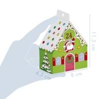 Graffy Créa, Calendrier de l'avent 24 boites à colorier et assembler Rouge