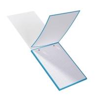 Bloc de 30 Fiches Bristol Perforées A5 Q5/5 Bordures bleues