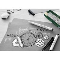 Feutre PITT artist pen pointe 1,5mm blanc