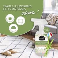Spray 500 ml Destructeur d'odeurs Désinfectant Bambou Jasmin