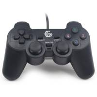 Manette de jeux JPD-UDV-01 Filaire pour PC Noir