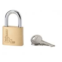 Cadenas TYPE 1 45mm anse acier cémenté nickelé 2 clés - Gedimat - THIRARD